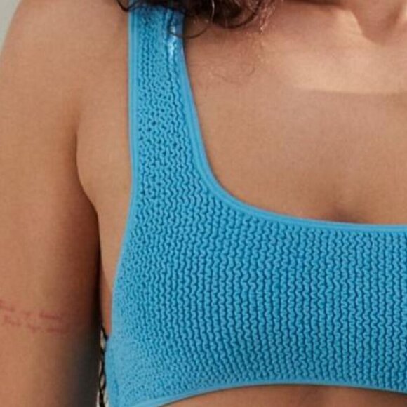 Urban Outfitters Textured Aqua Bikini - Picture 4 of 7